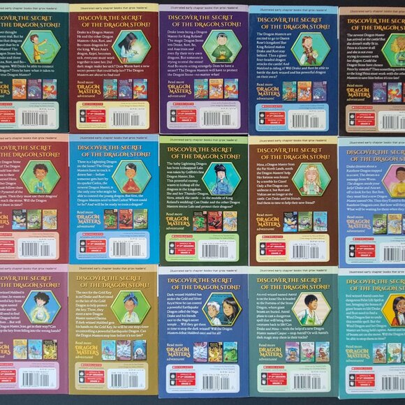 LOT OF 15 DRAGON MASTERS BRANCHES PAPERBACK KIDS BOYS BOOKS #1-20 BY TRACEY WEST - Picture 3 of 14